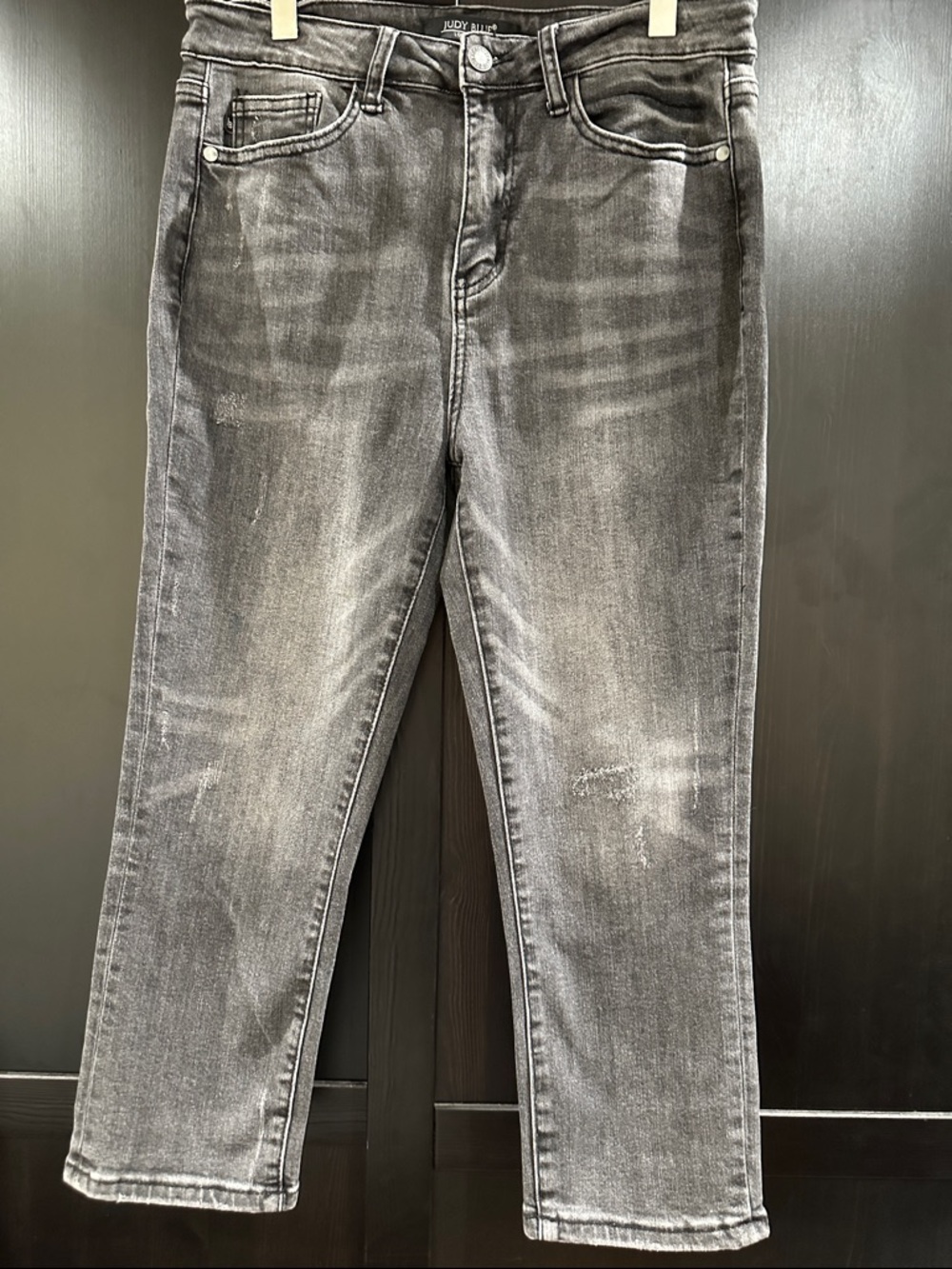 Judy Blue Gray Washed Skinny Jeans